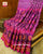 Exclusive Laheriya Skirt Border Semi Double Weave Rajkot Patola Saree