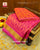 Exclusive Pink and Orange Single Ikat Rajkot Patola Saree