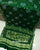 Traditional Nakshi Border Pure Gaji Silk Bandhani Saree
