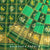Traditional Hathi Popat Green Zari Checks Rajkot Patola Saree