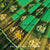 Traditional Hathi Popat Green Zari Checks Rajkot Patola Saree