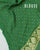 Traditional Light Dark Green Pure Georgette Banarasi Bandhani Saree
