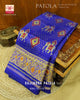 Traditional Hathi Chanda Bhat Single Ikat Rajkot Patola Saree