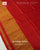 Traditional Hathi Popat Red Orange Rajkot Patola Saree