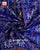 Traditional Nari Kunj Royal Blue and Red Semi Double Ikat Rajkot Patola Dupatta