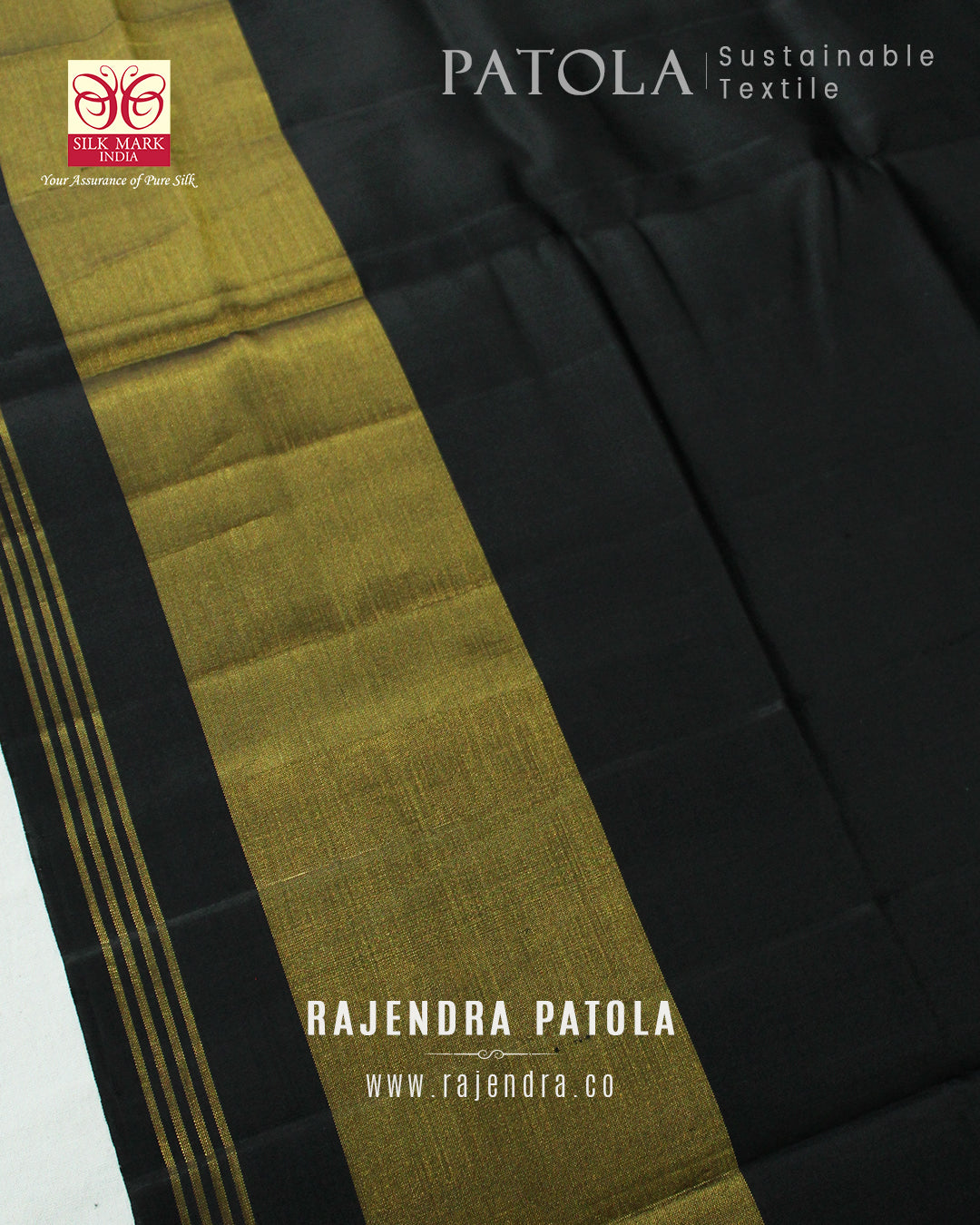 Exclusive Laheriya Bhat Single Ikat Rajkot Patola Saree