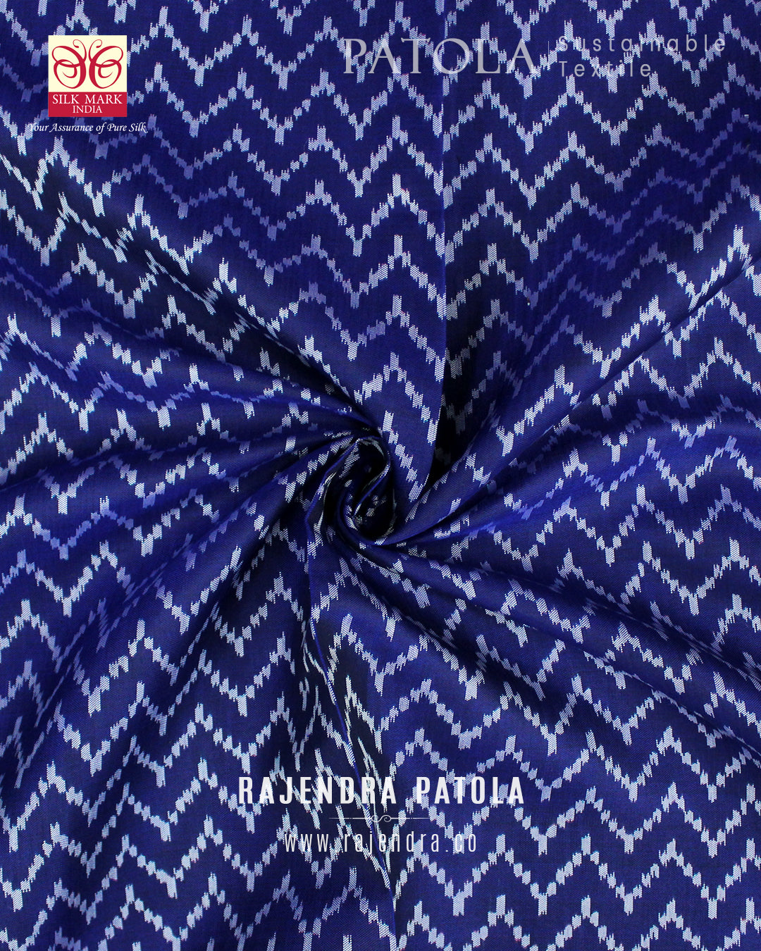 Exclusive Laheriya Bhat Semi Double Weave Rajkot Patola Dupatta