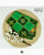 Traditional Hathi Popat Green Zari Checks Rajkot Patola Saree