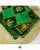 Traditional Hathi Popat Green Zari Checks Rajkot Patola Saree