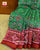 Traditional Navratna Bhat Semi Double Ikat Rajkot Patola Saree