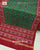Traditional Navratna Bhat Semi Double Ikat Rajkot Patola Saree