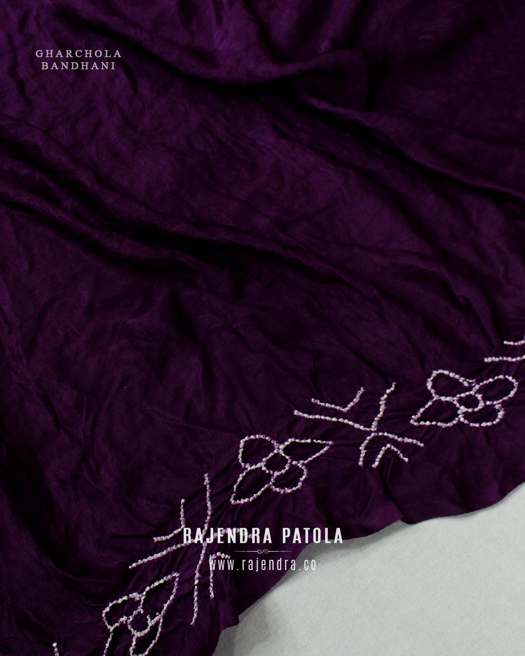 Traditional Gharchola Pure Gaji Silk Bandhani Saree