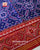 Traditional Manekchowk Bhat Semi Double Weave Rajkot Patola Dupatta