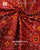 Intricate Handwoven Single Ikat Rajkot Patola Saree