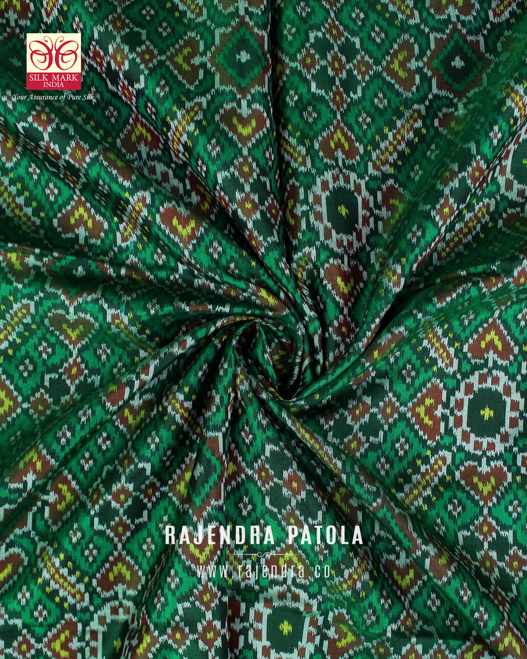 Exclusive Kadva Zari Palav Manekchowk Rajkot Patola Saree