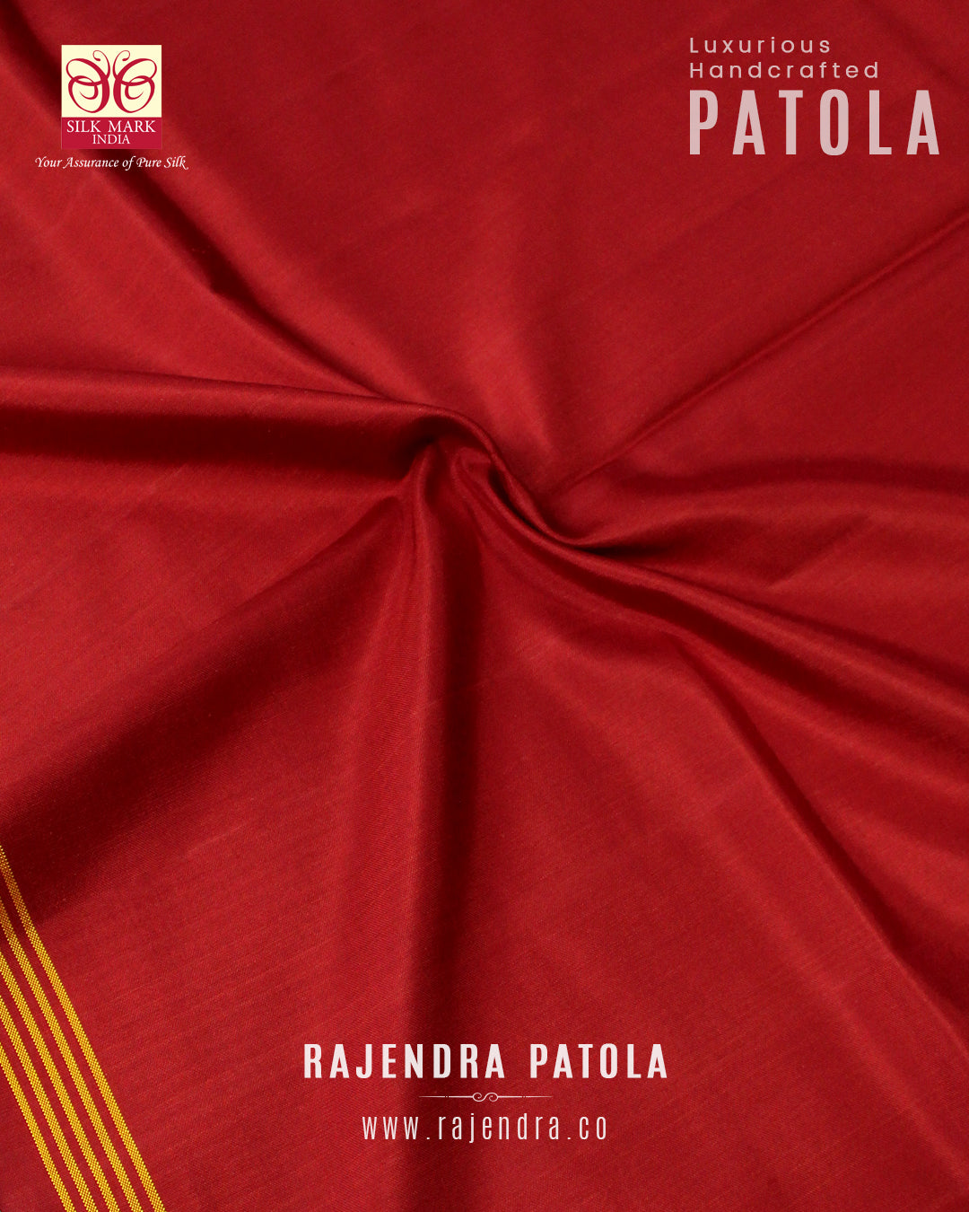 Exclusive Adtala Bhat Semi Double Weave Rajkot Patola Saree