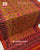 Traditional Navratna Bhat Semi Double Weave Rajkot Patola Saree