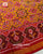 Traditional Navratna Bhat Semi Double Weave Rajkot Patola Saree