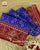 Traditional Navratna Semi Double Weave Rajkot Patola Saree