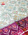 Traditional Navratna White Semi Double Weave Rajkot Patola Saree