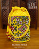 Exclusively Handcrafted Yellow Moti Batwa