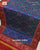 Vohragaji Design Red and Peacock Blue Semi Double Weave Rajkot Patola Dupatta