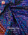 Vohragaji Design Red and Peacock Blue Semi Double Weave Rajkot Patola Dupatta