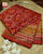 Traditional Navratna Orange Single Ikat Rajkot Patola Saree