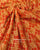 Traditional Orange Pure Georgette Banarasi Bandhani Saree