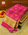 Traditional Chandabhat Single Ikat Rajkot Patola Saree