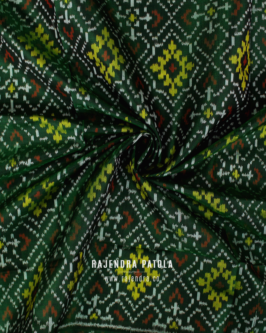 Traditional Panchanda Bhat Rajkot Patola Dupatta