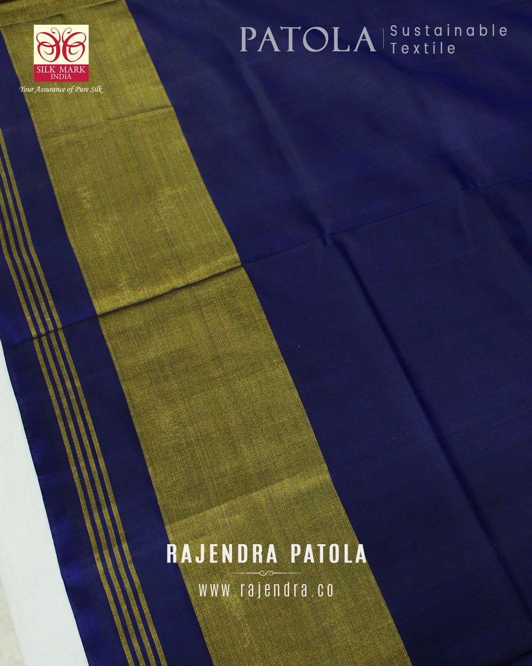 Exclusive Laheriya Bhat Single Ikat Rajkot Patola Saree