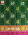 Traditional Rani Gulabi and Green Zari Checks Hathi Popat Rajkot Patola Saree