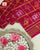 Traditional Zari Checks Rani Pink Single Ikat Rajkot Patola Dupatta