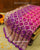 Pure Georgette Handloom Banarasi Bandhani Saree