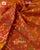 Traditional Navratna Orange Rajkot Patola Dupatta