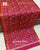 Traditional Hathi Popat Bhat Single Ikat Rajkot Patola Dupatta