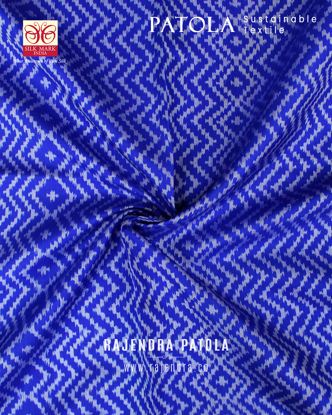 Exclusive Laheriya Bhat Semi Double Weave Rajkot Patola Dupatta