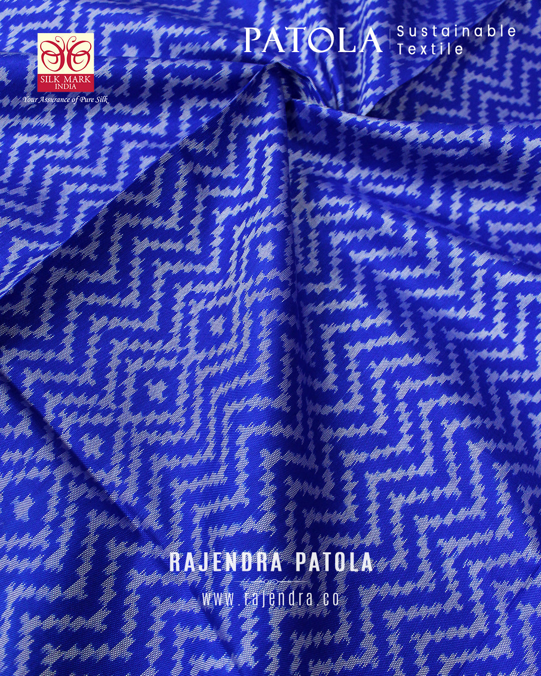Exclusive Laheriya Bhat Semi Double Weave Rajkot Patola Dupatta