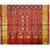Exclusive Chanda Bhat Red Maroon Zari Palav Rajkot Patola Saree