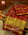 Traditional Hathi Popat Zari Checks Rajkot Patola Saree