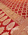 Traditional Pure Georgette Red Orange Banarasi Bandhani Saree