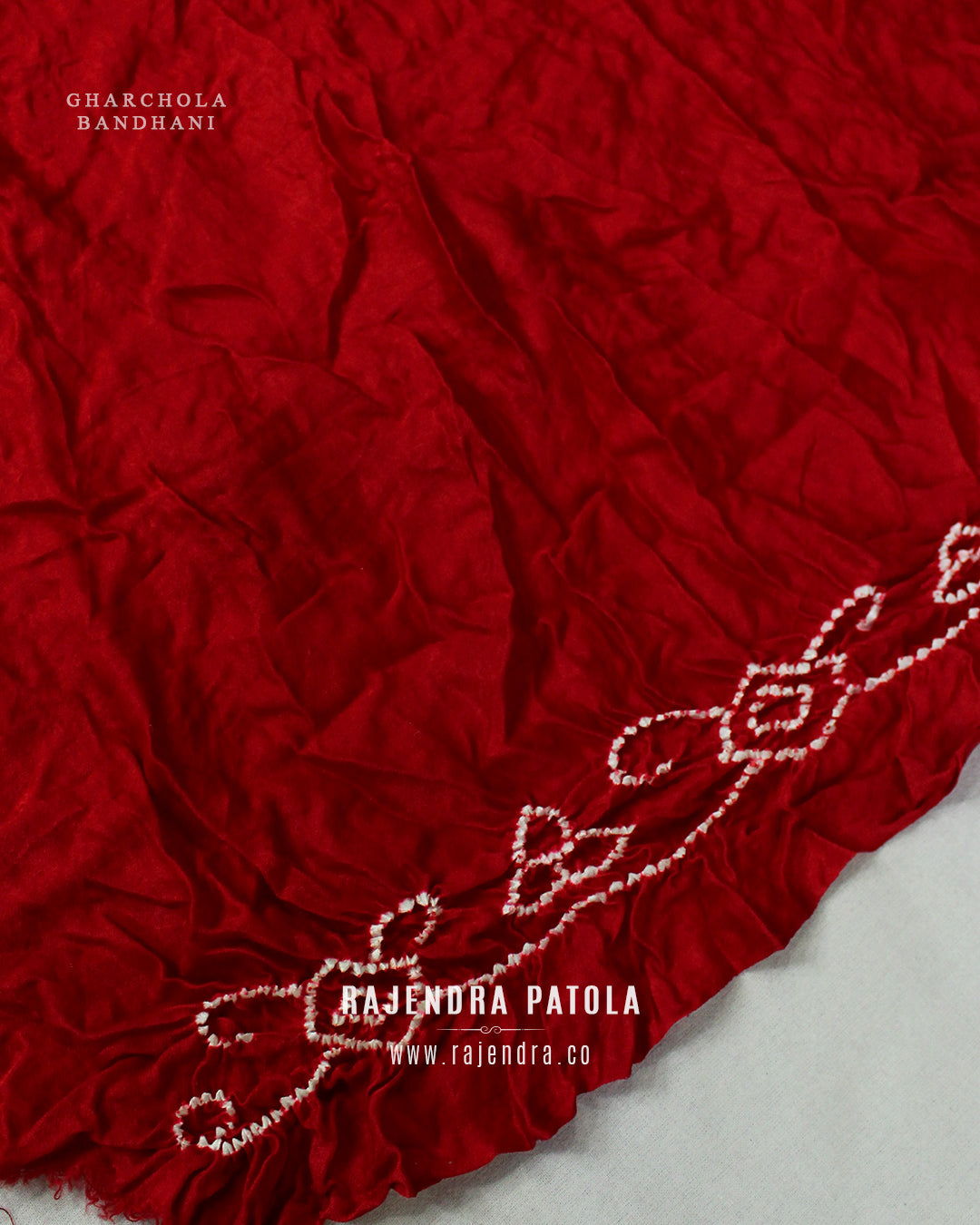 Traditional Gharchola Pure Gaji Silk Bandhani Saree