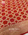 Pure Georgette Handloom Banarasi Bandhani Saree