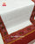 Traditional Red White Gala Border Semi Double Weave Rajkot Patola Dupatta