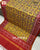 Traditional Navratan Red Yellow Semi Double Weave Rajkot Patola Dupatta