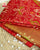 Traditional Red Nari Kunjar Skirt Keri Rajkot Patola Saree