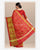 Traditional Red Nari Kunjar Skirt Keri Rajkot Patola Saree