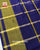 Exclusive Peacock Blue Zari Checks Rajkot Patola Saree