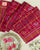 Traditional Zari Checks Bandhani Bhat Rani Pink Single Ikat Rajkot Patola Dupatta